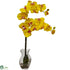 Silk Plants Direct Phalaenopsis Orchid - Yellow - Pack of 1