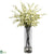 Silk Plants Direct Giant Cherry Blossom Arrangement - White - Pack of 1