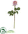 Silk Plants Direct Rose Bud Artificial Flower - American Beauty White - Pack of 6