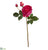 Silk Plants Direct Rose Artificial Flower - Cream - Pack of 6