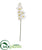 Silk Plants Direct Phalaenopsis Orchid Artificial Flower - White - Pack of 6