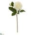 Silk Plants Direct Dahlia Artificial Flower - White - Pack of 6