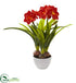 Silk Plants Direct Amaryllis - Pack of 1