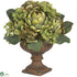 Silk Plants Direct Artichoke Centerpiece - Green - Pack of 1