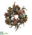 Silk Plants Direct Pumpkin & Gourd Wreath - Pack of 1