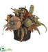 Silk Plants Direct Fall Pumpkin & Berry Table Arrangement - Pack of 1