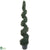 Silk Plants Direct Cedar Spiral - Green - Pack of 1