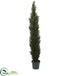 Silk Plants Direct Mini Cedar Pine Tree w/3614 Tips - Pack of 1