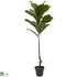 Silk Plants Direct Fiddle Leaf - Pack of 1