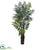 Silk Plants Direct Bulb Areca Palm Tree - Pack of 1