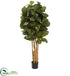 Silk Plants Direct Fiddle Leaf Fig Artificial Tree - Pack of 1