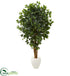 Silk Plants Direct Ficus Artificial Tree - Pack of 1