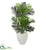 Silk Plants Direct Paradise Palm Artificial Tree - Pack of 1