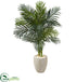 Silk Plants Direct Golden Cane Palm Artificial Tree - Pack of 1