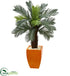 Silk Plants Direct Cycas Artificial Tree - Pack of 1