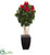 Silk Plants Direct Hibiscus Artificial Tree - Pack of 1