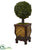 Silk Plants Direct Boxwood Ball Topiary Artificial Tree - Pack of 1