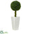 Silk Plants Direct Boxwood Ball Topiary Artificial Tree - Pack of 1