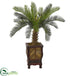 Silk Plants Direct Cycas Tree - Pack of 1