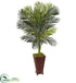 Silk Plants Direct Golden Cane Palm Tree - Pack of 1