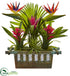 Silk Plants Direct Birds of Paradise and Bromeliad - Pack of 1