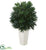 Silk Plants Direct Double Bamboo Palm Artificial Plant - Pack of 1