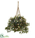 Silk Plants Direct Hoya Artificial Plant Hanging Basket - Pack of 1