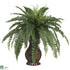 Silk Plants Direct Boston Fern - Green - Pack of 1