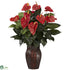 Silk Plants Direct Anthurium - Pack of 1