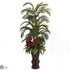 Silk Plants Direct Areca & Mixed Greens - Pack of 1