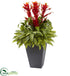 Silk Plants Direct Tropical Bromeliad - Pack of 1