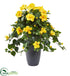 Silk Plants Direct Hibiscus Artificial Plant - Pack of 1