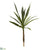 Silk Plants Direct Yucca Head Artificial Plant - Pack of 2