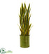 Silk Plants Direct Sansevieria Artificial Plant - Pack of 1