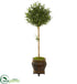 Silk Plants Direct Olive Topiary Artificial Tree - Pack of 1