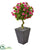 Silk Plants Direct Azalea Artificial Topiary Tree - Pack of 1