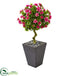 Silk Plants Direct Azalea Artificial Topiary Tree - Pack of 1