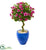 Silk Plants Direct Azalea Artificial Topiary Tree - Pack of 1