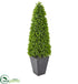 Silk Plants Direct Eucalyptus Topiary Artificial Tree - Pack of 1