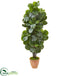 Silk Plants Direct Fiddle Leaf Fig Artificial Tree - Pack of 1