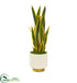 Silk Plants Direct Sansevieria Artificial Plant - Pack of 1