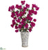 Silk Plants Direct Bougainvillea Artificial Arrangement - Orchid - Pack of 1