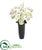 Silk Plants Direct Phalaenopsis Orchid Artificial Arrangement - Pack of 1