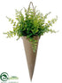 Silk Plants Direct Baker Fern - Green - Pack of 1