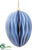 Egg Ornament - Blue Lavender - Pack of 6