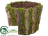 Silk Plants Direct Container - Green Brown - Pack of 12