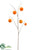 Pompon Spray - Orange - Pack of 12