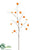 Pompon Spray - Orange - Pack of 12