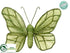 Silk Plants Direct Butterfly Clip - Green - Pack of 24