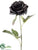 Rose Spray - Black - Pack of 12